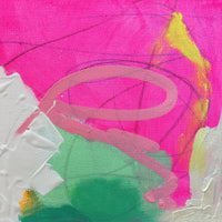 This is an original acrylic mixed media fine art painting